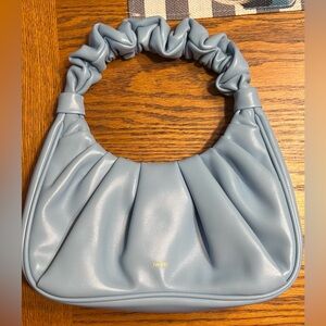 JW PEI Mini Scrunch Handle Bag in Light Blue